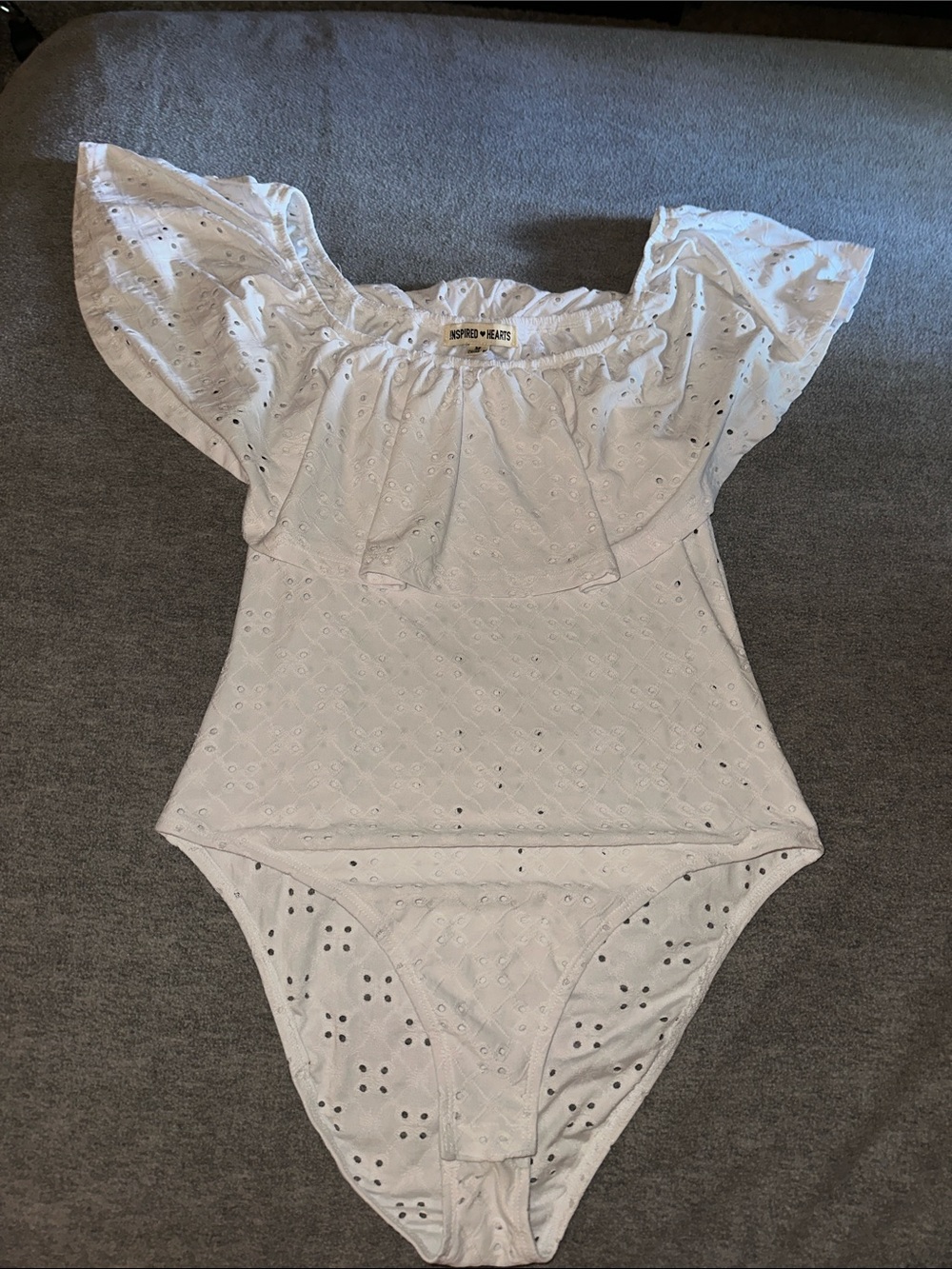 Women’s White Bodysuit
